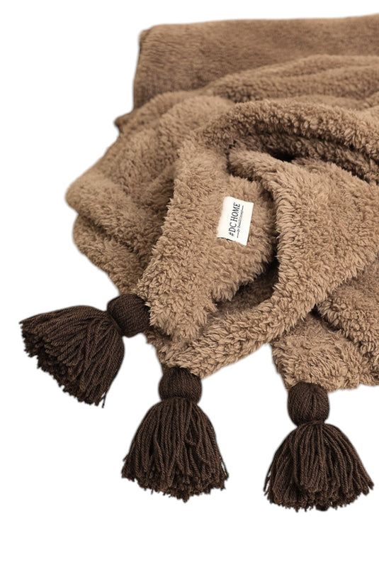 Puffy Wellsoft Blanket 160X200 Camel Hair