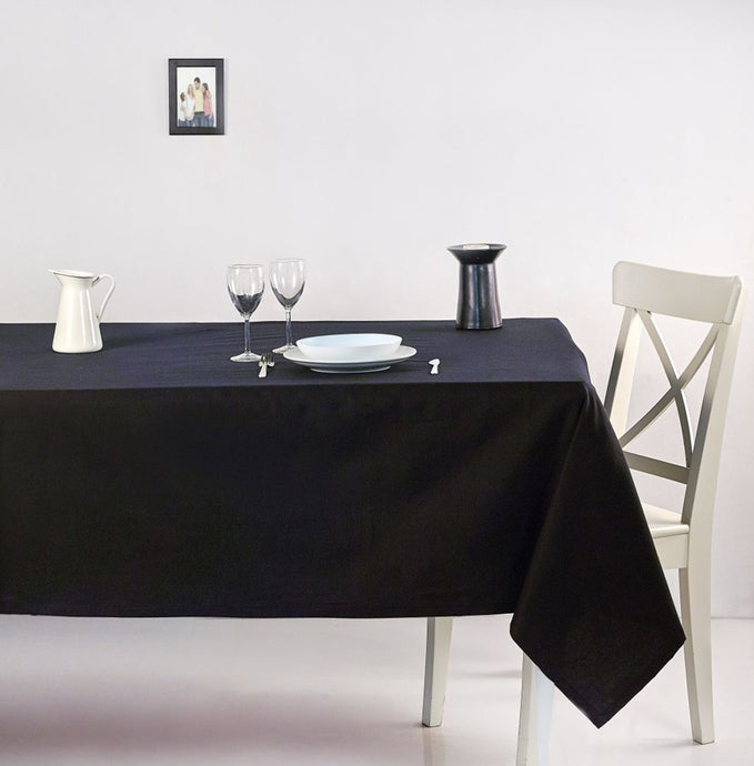 Rome Tablecloth Black 170x250 Cm