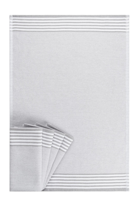 Sevilla Set of 5 Gray Dish Towels