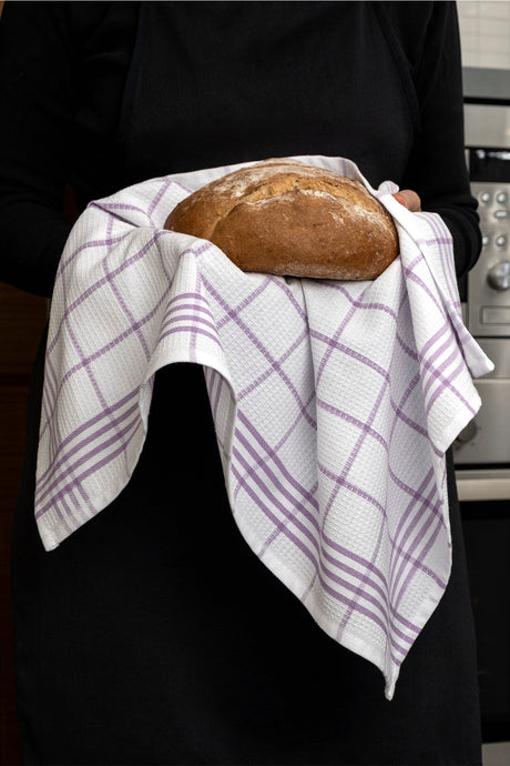 Soft 5-pack Dish Towels Lilac