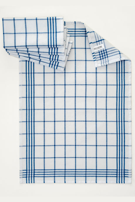 Soft 5-Piece Dish Towels Blue