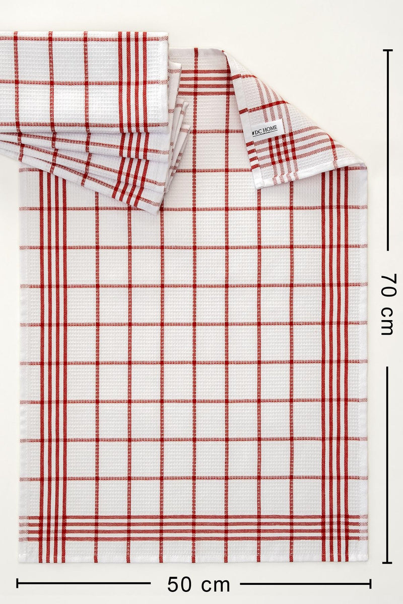 Load image into Gallery viewer, Soft 5-Piece Dish Towels Red
