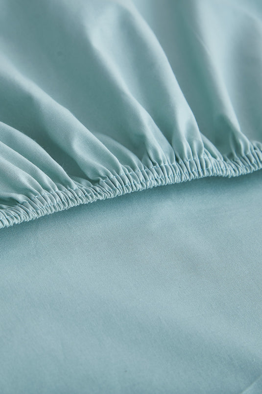 Yg Home Cotton Double Fitted Jersey Sheet - Basic Mint